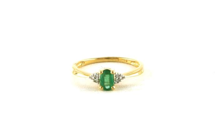 content/products/Two Tone 7-Stone Emerald and Diamond Cluster Ring in White and Yellow Gold (0.46cts TWT)