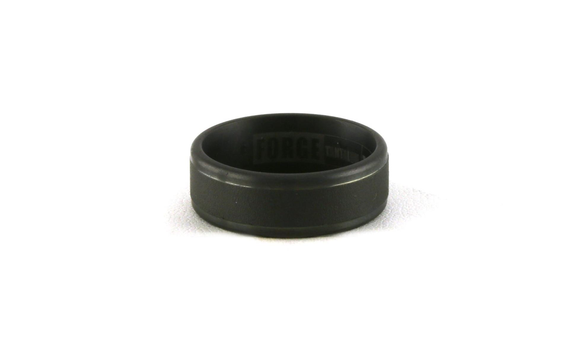 Dark Tantalum 8mm  Straight Edge Band