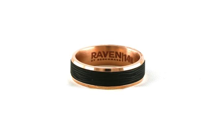 content/products/Two Tone Tantalum and Rose Gold 7mm Beveled Edge Band