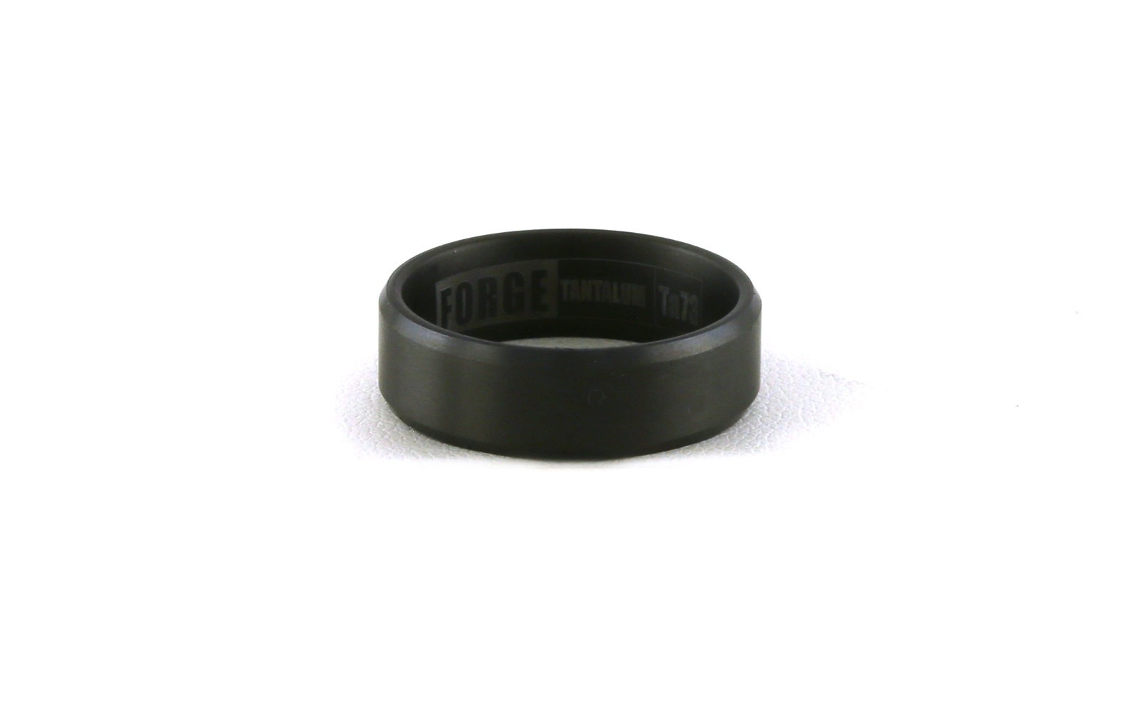 Satin Finish 7mm Dark Tantalum Band