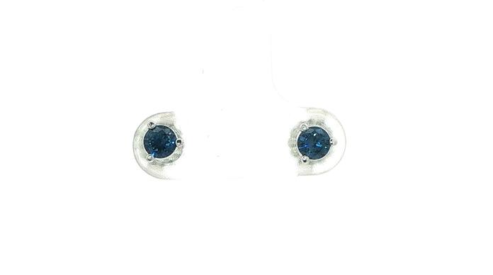 content/products/Montana Yogo Sapphire Stud Earrings in 3-Prong Martini Settings in White Gold (0.47cts TWT)