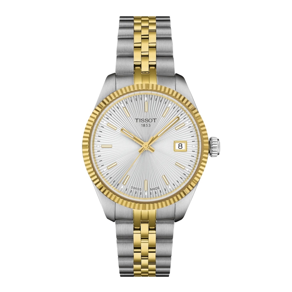 Tissot Ballade 34mm Watch in Two Tone Stainless Steel