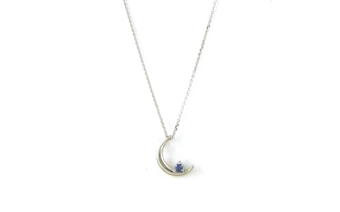 content/products/Crescent Moon Montana Yogo Sapphire Solitaire Necklace in White Gold (0.06ct)