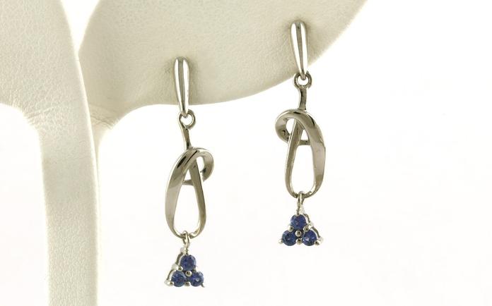 content/products/Freeform Swoop Dangle Montana Yogo Sapphire Earrings in Sterling Silver (0.33cts TWT)