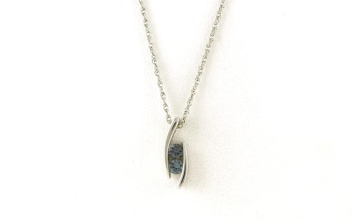 content/products/2-Stone Swirl Montana Sapphire Necklace in Sterling Silver (0.38cts TWT)e