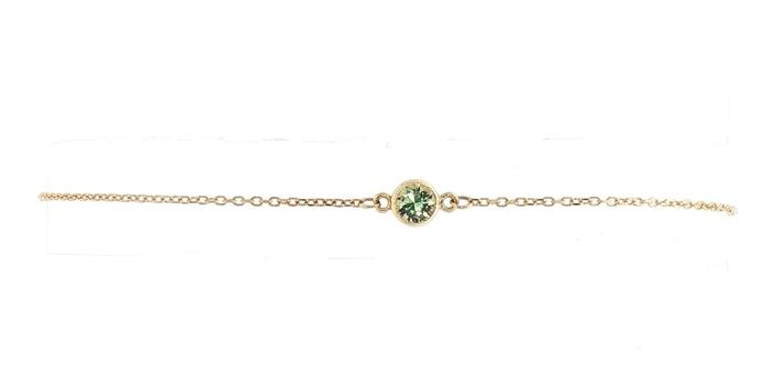 content/products/Delicate Bezel-set Pale Yellow Montana Sapphire Chain Bracelet in Yellow Gold (0.31cts TWT)