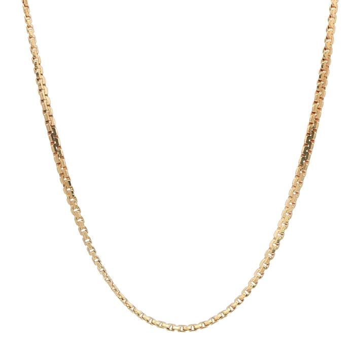 content/products/Estate Piece: Serpentine Chain Necklace in Yellow Gold
