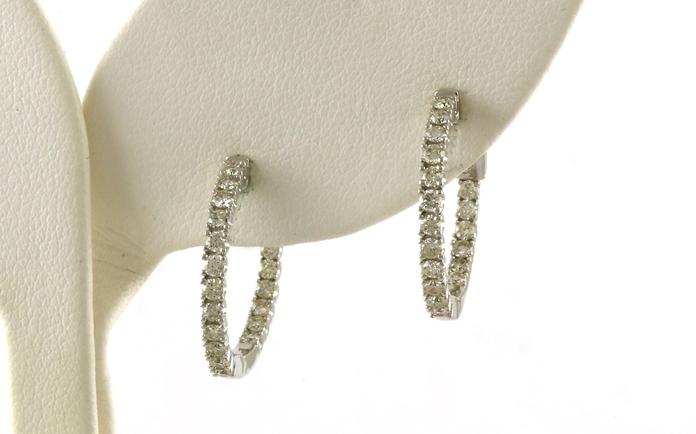 content/products/Diamond Inside-Outside Hoop Earrings in White Gold (0.75cts TWT)