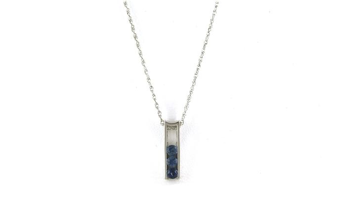 content/products/Montana Sapphire 3-Stone Tapered Channel-Set Necklace in Sterling Silver (0.51cts TWT)
