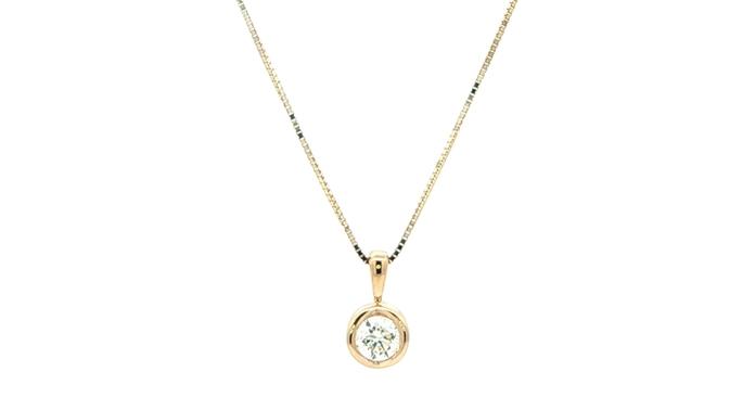 content/products/Bezel-set Solitaire Diamond Pendant Necklace in Yellow Gold (0.20cts TWT)