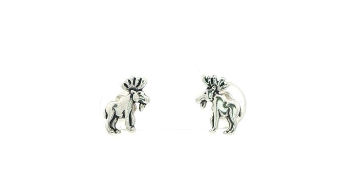 content/products/Moose Stud Earrings in Sterling Silver