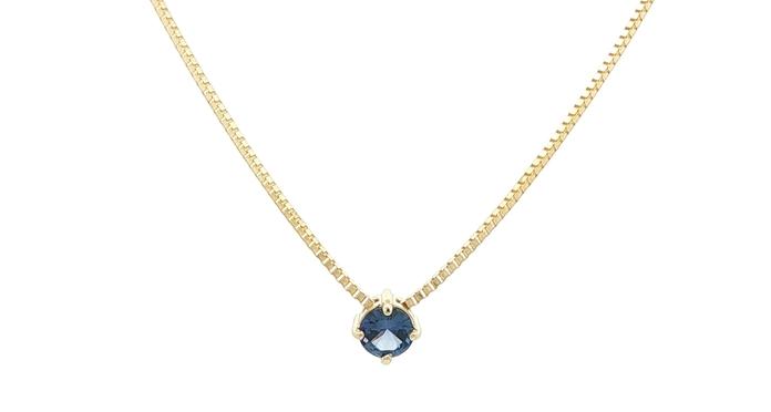 content/products/Prong-set Montana Yogo Sapphire Necklace in Yellow Gold (0.31cts)