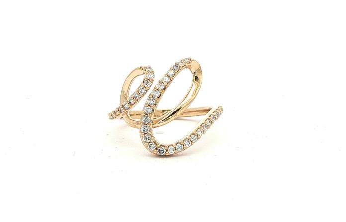 content/products/Looping Ribbon Diamond Pave Cocktail Ring in Yellow Gold (0.40cts TWT)