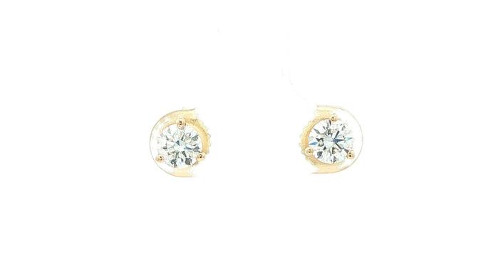content/products/Diamond Stud Earrings in 3-Prong Martini Settings in Yellow Gold (1.00cts TWT)
