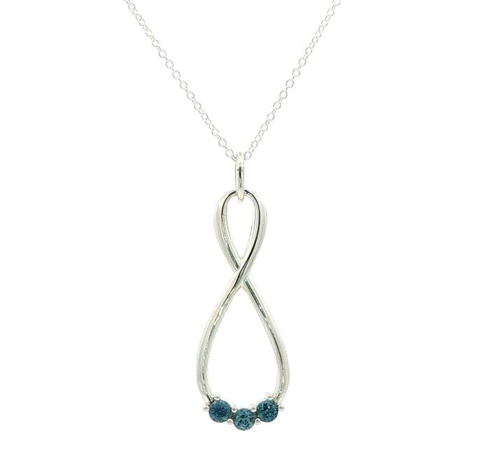 content/products/Infinity 3-Stone Montana Sapphire Necklace in Sterling Silver (0.30cts TWT)