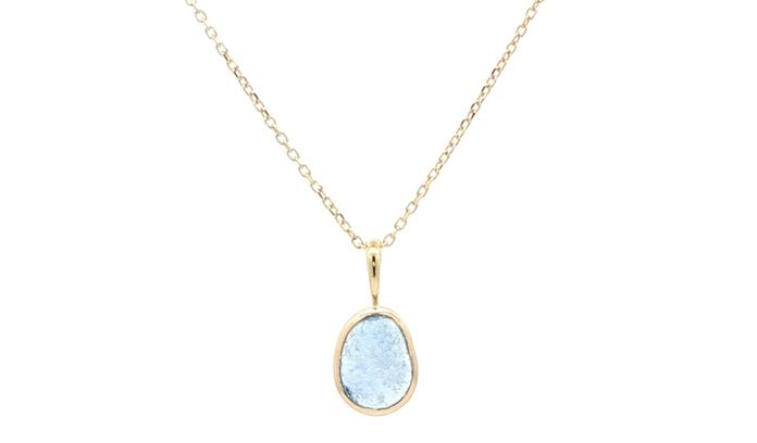 content/products/Raw Un-cut Montana Yogo Sapphire Necklace in Yellow Gold (1.21cts TWT)