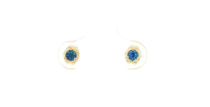 content/products/Montana Yogo Sapphire Stud Earrings in 3-Prong Martini Settings in Yellow Gold (0.25cts TWT)