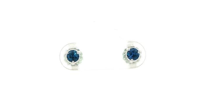 content/products/Montana Yogo Sapphire Stud Earrings in 3-Prong Martini Settings in White Gold (0.36cts TWT)