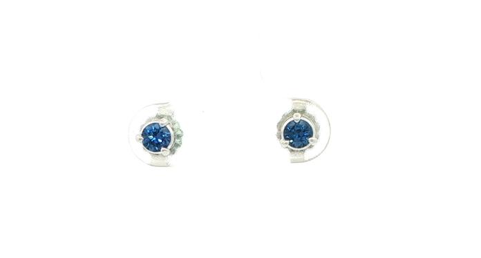 content/products/Montana Yogo Sapphire Stud Earrings in 3-Prong Martini Settings in White Gold (0.41cts TWT)