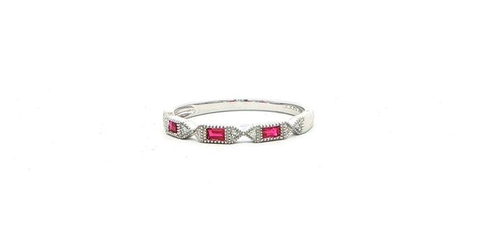 content/products/Vintage-Inspired Baguette Ruby and Diamond Ring in White Gold (0.15cts TWT)