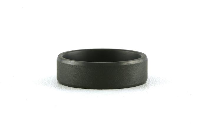 content/products/Wire Brush Finish with Slight Bevel Edge Band in Grey Tantalum (7mm)