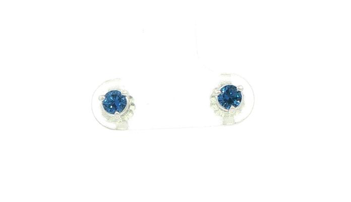 content/products/Montana Yogo Sapphire Stud Earrings in 3-Prong Martini Settings in White Gold (0.40cts TWT)