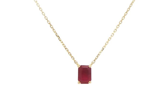 content/products/Emerald-Cut Ruby Necklace on Split Chain in Yellow Gold (1.20cts)