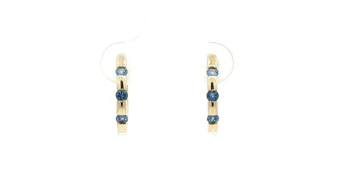 content/products/3-Stone Bar-set Montana Yogo Sapphire Hoop Earrings in Yellow Gold (0.27cts TWT)