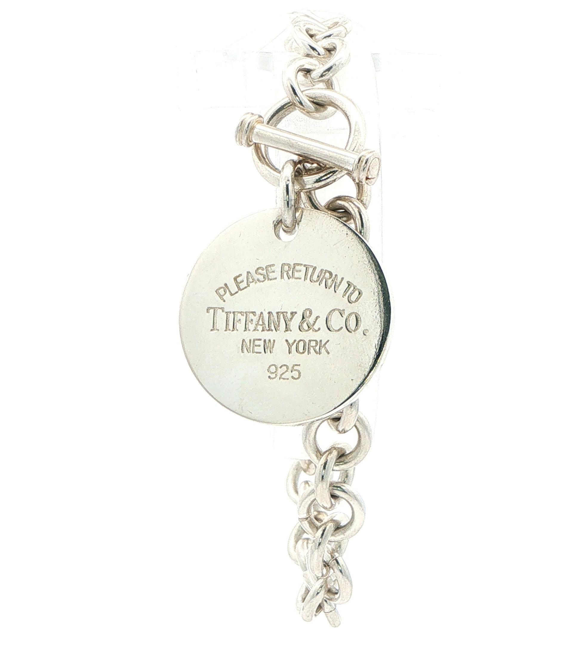 Estate Piece: Return to Tiffany & Co. Charm Bracelet in Sterling Silver