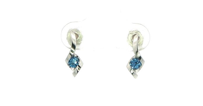 content/products/Montana Yogo Sapphire Twist Drop Earrings in Yellow Gold (0.25cts TWT)