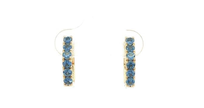 content/products/Montana Yogo Sapphire Hexagon Hoop Earrings in Yellow Gold (0.79cts TWT)