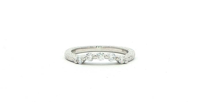 content/products/Vintage-Inspired Curved Diamond Wedding Band in White Gold (0.26cts TWT)