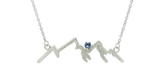 content/products/Mountain Range Necklace with Montana Yogo Sapphire in Sterling Silver (0.08cts)