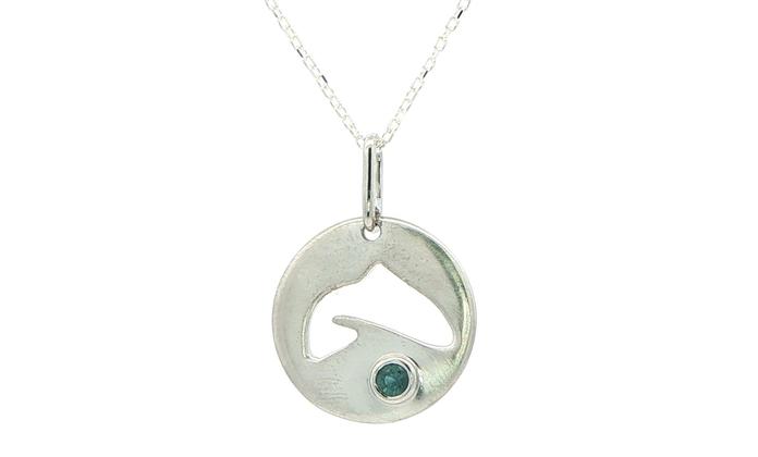 content/products/Montana Sapphire Cut-Out Trout Pendant Necklace in Sterling Silver (0.10cts)