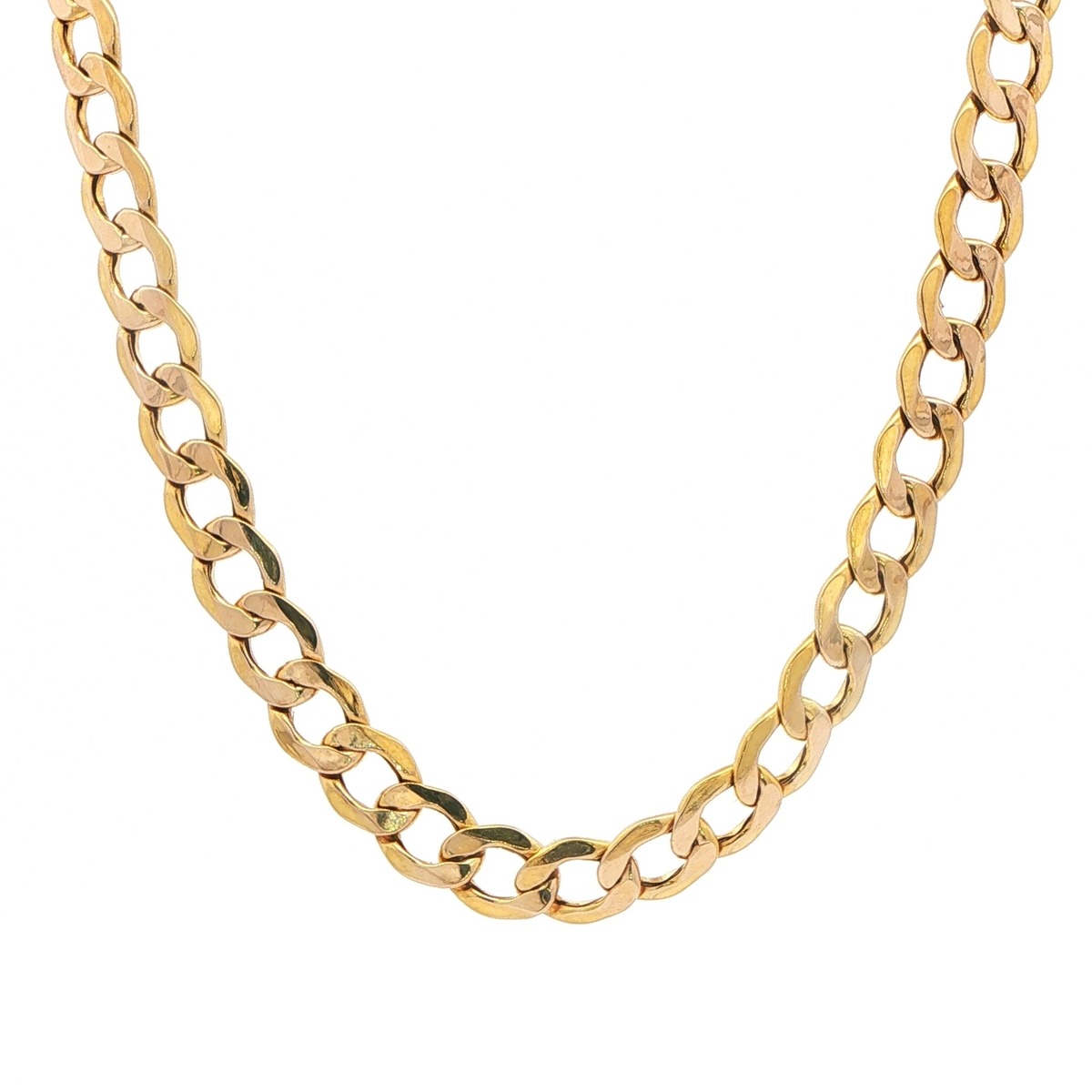 Estate Piece: Hollow Cuban Link Chain