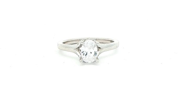 content/products/Oval Cut Hidden Halo Engagement Ring Mounting in White Gold (0.07cts TWT)