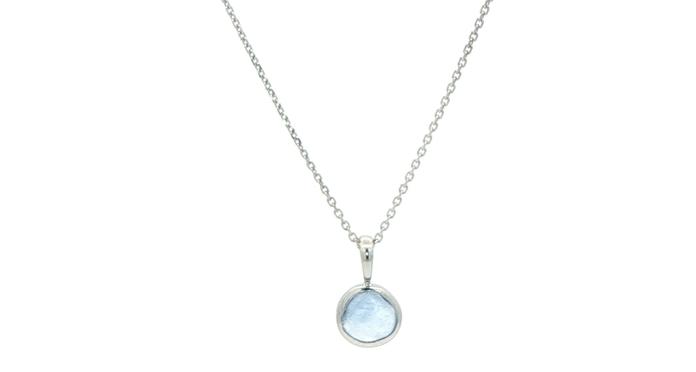 content/products/Raw Montana Yogo Sapphire Bezel Pendant Necklace in White Gold (0.40cts TWT)