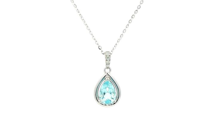 content/products/Pear-Cut Aquamarine Pendant Necklace with Diamond Bail in White Gold (0.66cts TWT)