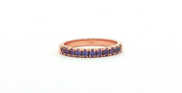 content/products/11-Stone Huckleberry Sapphire U-Cup Band in Rose Gold (0.45cts TWT)