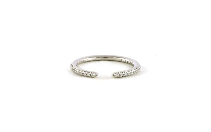 content/products/Open Space Diamond Band in White Gold (0.15cts TWT)