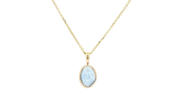content/products/Raw Montana Yogo Sapphire Bezel Pendant Necklace in Yellow Gold (0.72cts TWT)