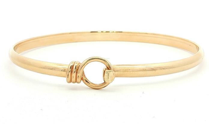 content/products/Bangle with Hook and Loop Closure in Yellow Gold