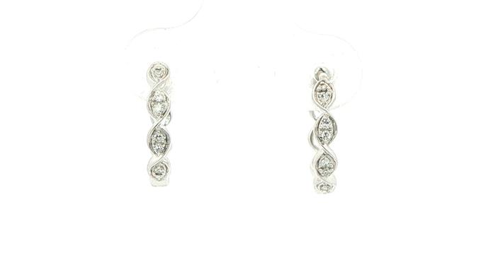 content/products/Diamond Infinity Hoop Earrings in White Gold (0.05cts TWT)