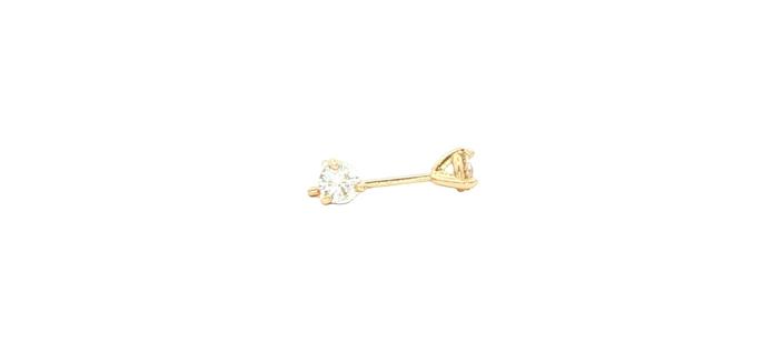 content/products/Diamond Stud Earrings in 3-Prong Martini Settings in Yellow Gold (0.16cts TWT)