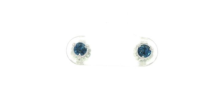 content/products/Montana Yogo Sapphire Stud Earrings in 3-Prong Martini Settings in White Gold (0.40cts TWT)