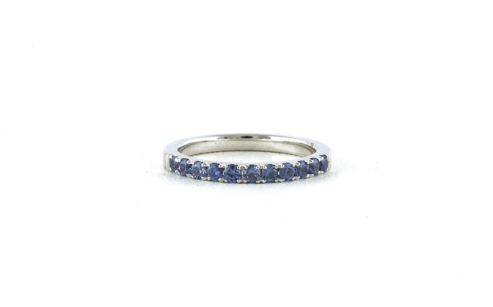 content/products/11-Stone Montana Yogo Sapphire U-Cup Ring in White Gold (0.42cts TWT)