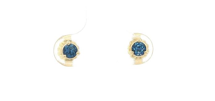 content/products/Montana Yogo Sapphire Stud Earrings in 3-Prong Martini Settings in Yellow Gold (0.38cts TWT)