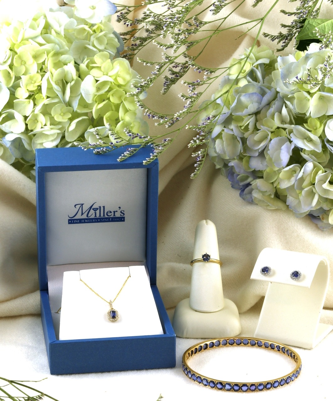 Miller's box and jewelry